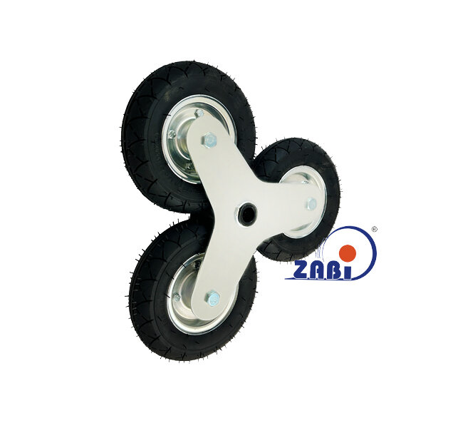 , Części i akcesoria do kół, Zestaw jezdny wózka transportowego schodowego o symbolu 200MK-3-KTS