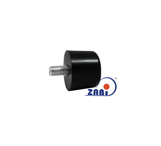 Części i akcesoria do kół, Odbojniki poliuretanowe, Odbojniki poliuretanowe z gwintem zewnętrznym o symbolu ODPU-S46X37/M12