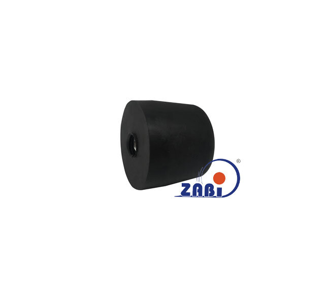 Części i akcesoria do kół, Odbojniki poliuretanowe, Odbojniki poliuretanowe z gwintem wewnętrznym o symbolu ODPU-SR30X27/M8W