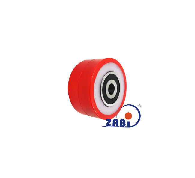 Ролики пластиковые и металлические, Ролики полиуретановые, Полиамидно-полиуретановые с обозначением RPAPU-60-30/15Ł