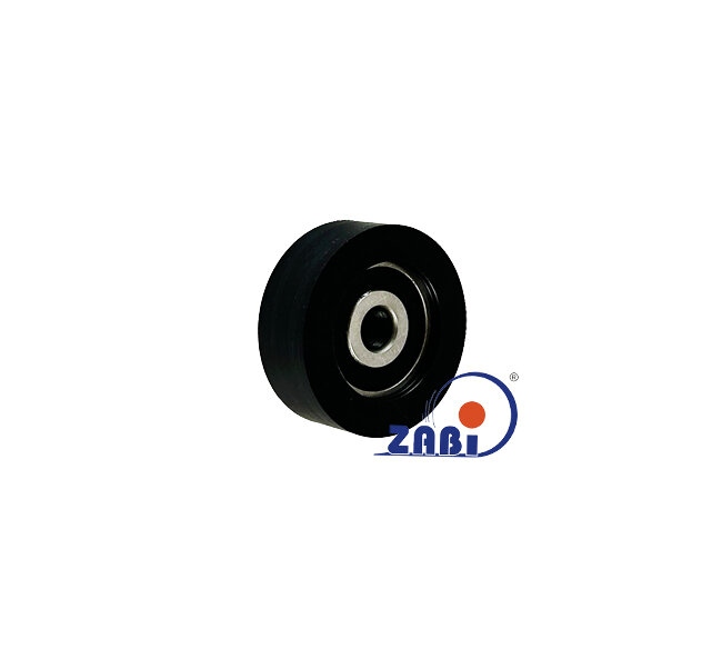 Ролики пластиковые и металлические, Ролики полиуретановые, Ролик полиуретановый на подшипнике с обозначением RP-50-18/10