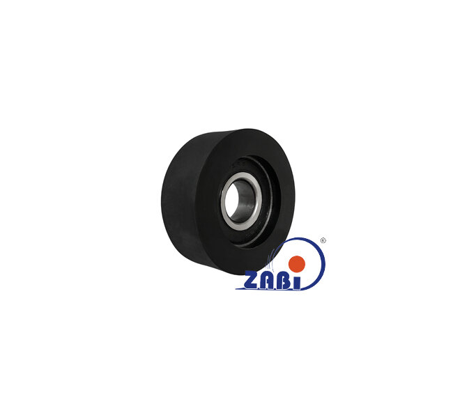 Rolki tworzywowe i metalowe, Rolki poliuretanowe, Poliuretanowe z łożyskiem o symbolu RP-68-25/20