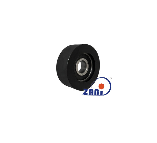 Rolki tworzywowe i metalowe, Rolki poliuretanowe, Poliuretanowe z łożyskiem o symbolu RP-75-28/20