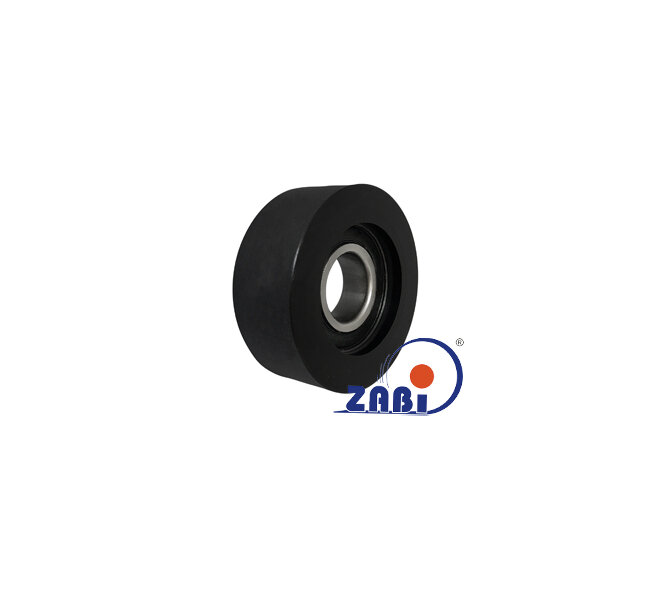 Rolki tworzywowe i metalowe, Rolki poliuretanowe, Poliuretanowe z łożyskiem o symbolu RP-70-28/25