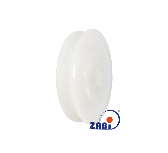 Rolki tworzywowe i metalowe, Rolki tworzywowe poliamidowe, Tworzywowe profilowane na linkę bez łożysk o symbolu C80/10/16