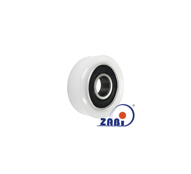 Ролики пластиковые и металлические, Ролики нейлоновые (полиамидные), Пластиковые к воротам с подшипником с обозначением R-33