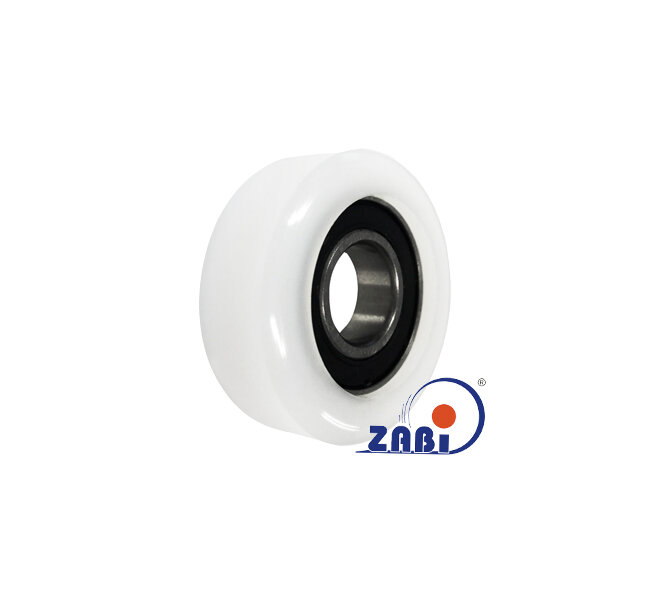 Ролики пластиковые и металлические, Ролики нейлоновые (полиамидные), Пластиковые к воротам с подшипником с обозначением R-44