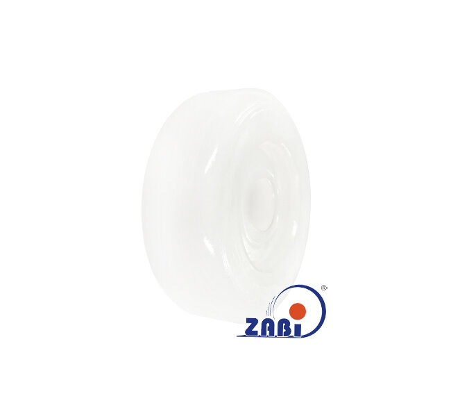 Ролики пластиковые и металлические, Ролики нейлоновые (полиамидные), Пластиковые к воротам без подшипника с обозначением RB-88,5