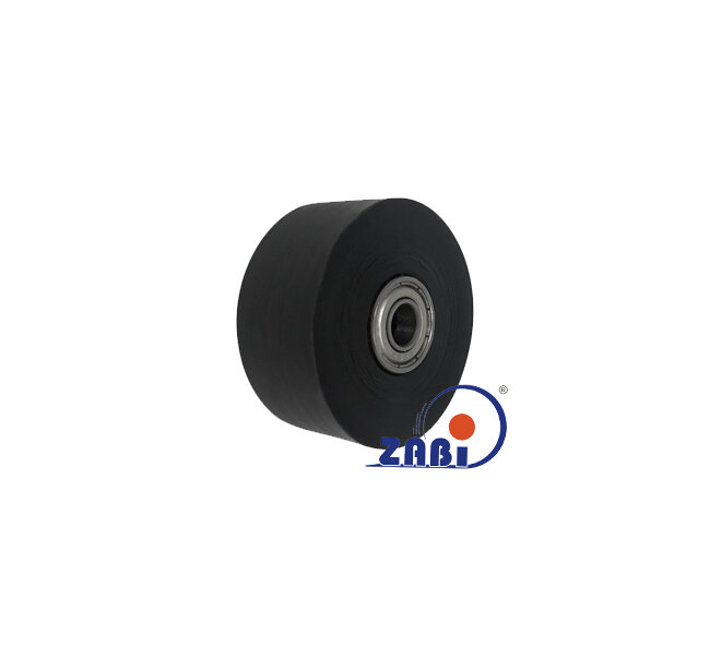 Ролики пластиковые и металлические, Ролики нейлоновые (полиамидные), Пластиковые двойные с подшипником с обозначением R-48-22/8