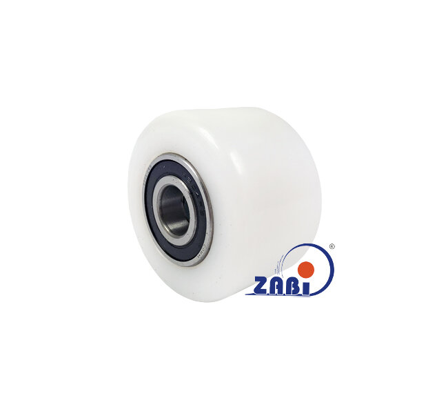 Ролики пластиковые и металлические, Ролики и колёса для гидравлических тележек, Полиамидные с обозначением R-80-50/25