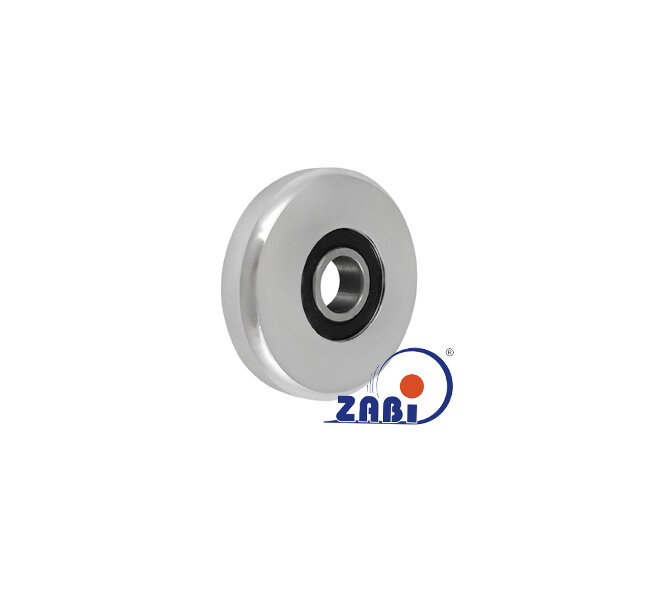 Ролики пластиковые и металлические, Ролики металлические, Для ворот с подшипником с обозначением R-64-13/15M