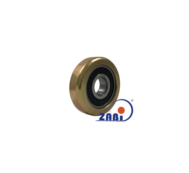 Ролики пластиковые и металлические, Ролики металлические, Для ворот с подшипником с обозначением RN-68,5/80