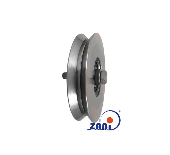 Rolki tworzywowe i metalowe, Rolki metalowe, Do bram na kątownik o symbolu RJK-117-22
