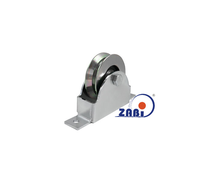 Rolki tworzywowe i metalowe, Rolki metalowe, Do bram na kątownik o symbolu RJKO-79-22