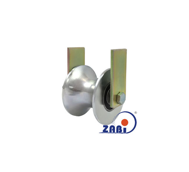 Ролики пластиковые и металлические, Ролики металлические, Для ворот к трубе с креплением с обозначением RJRM-89-65