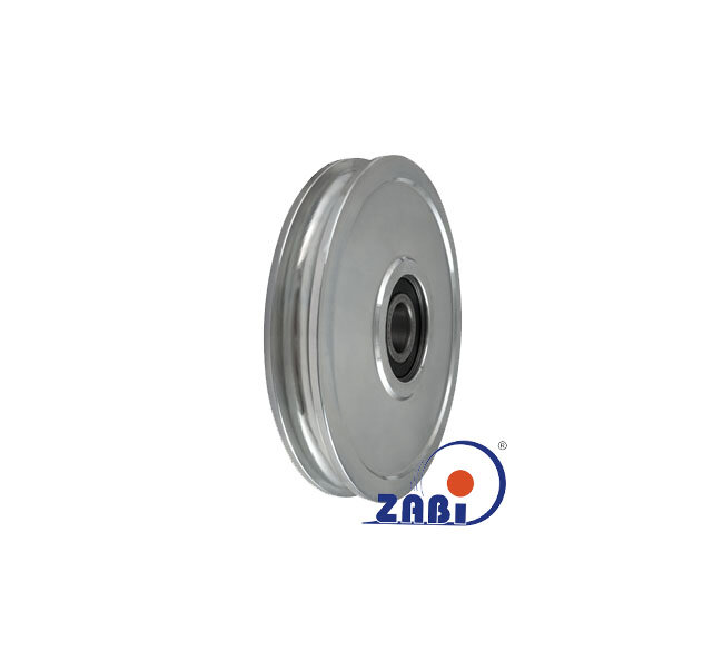 Ролики пластиковые и металлические, Ролики металлические, Пластиковые профилированные под шпагат с подшипником с обозначением CM140/12Ł/20