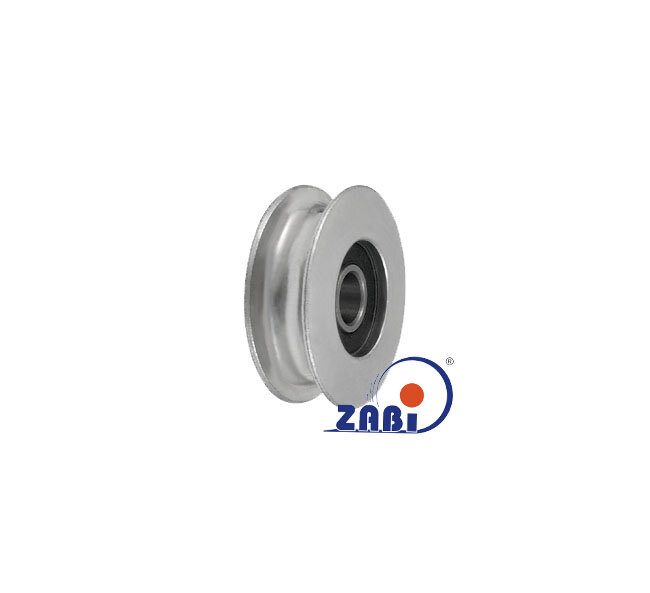 Ролики пластиковые и металлические, Ролики металлические, Пластиковые профилированные под шпагат с подшипником с обозначением CM44/10Ł