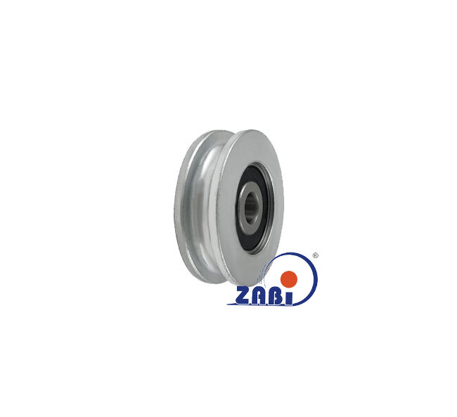 Ролики пластиковые и металлические, Ролики металлические, Пластиковые профилированные под шпагат с подшипником с обозначением CM54/8Ł