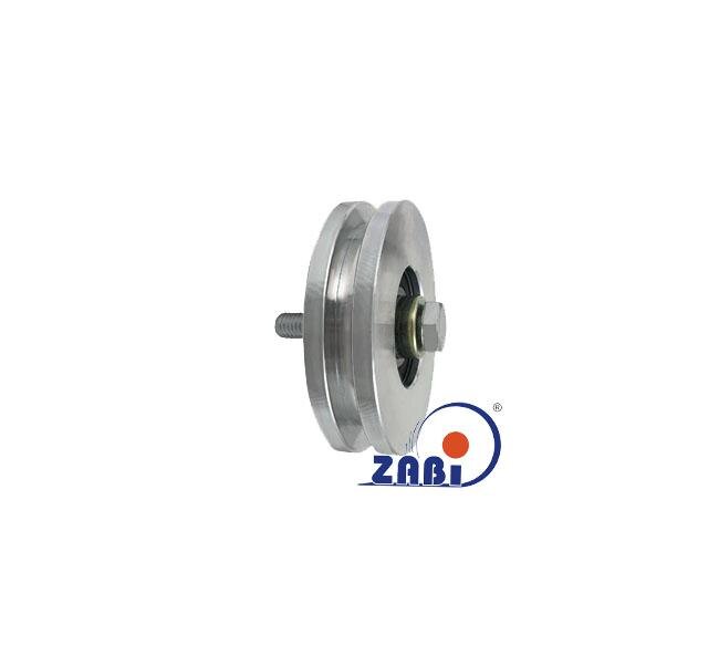 Rolki tworzywowe i metalowe, Rolki metalowe, Do bram na płaskownik o symbolu RJP-89-22