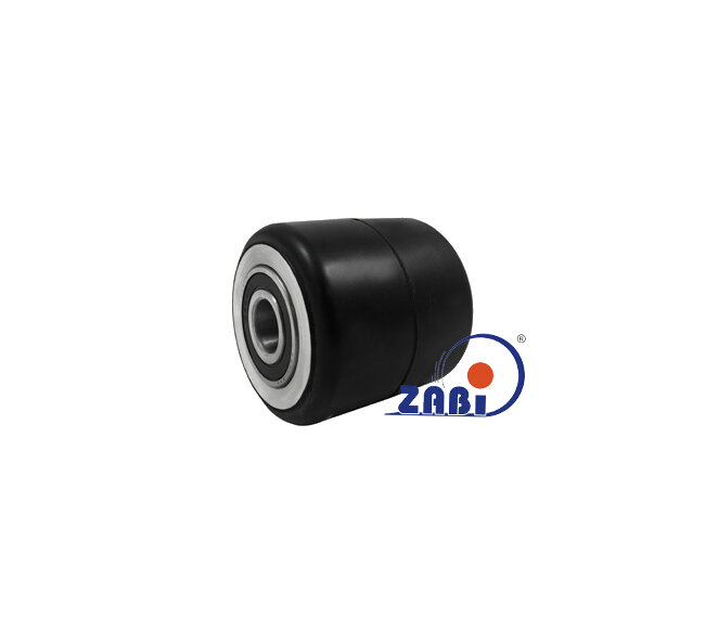 Ролики пластиковые и металлические, Ролики и колёса для гидравлических тележек, Алюминий- резиновые с обозначением RAG-80-80