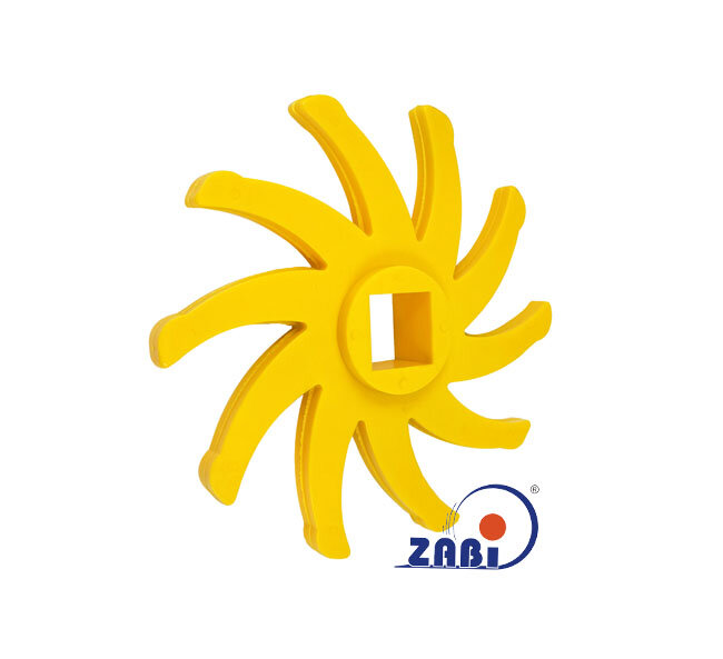 , Kunststoff- und Metallrollen, Siebstern aus Polyurethan für Sternsieb mit dem Symbol GP-260/40