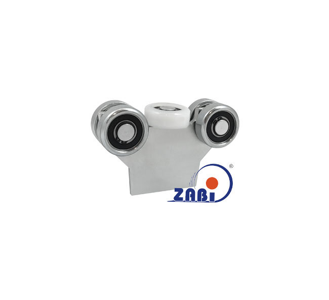 Wózki i akcesoria do bram, Wózki do bram przesuwnych, Do profili 50x55 ścianka 2,5mm o symbolu G-5M-50/55