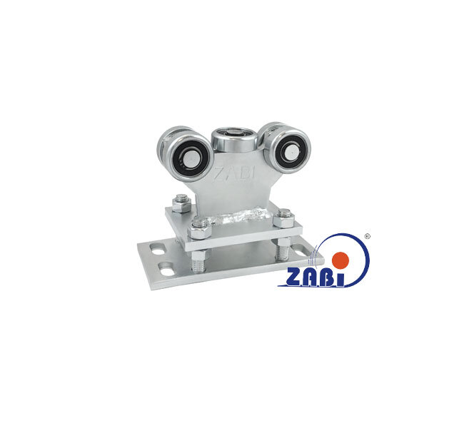 Ролики для откатных ворот, Каретки для откатных воро, Для профиля 50х55 стенка 2,5мм с обозначением R-5MM-50/55