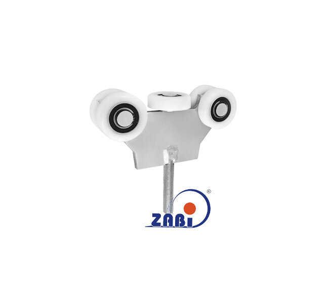 Wózki i akcesoria do bram, Wózki do bram przesuwnych, Do profili 70x70 ścianka 4mm o symbolu G-5T-70/M16