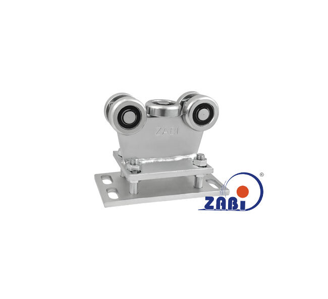 Wózki i akcesoria do bram, Wózki do bram przesuwnych, Do profili 70x70 ścianka 4mm o symbolu R-5MM-70