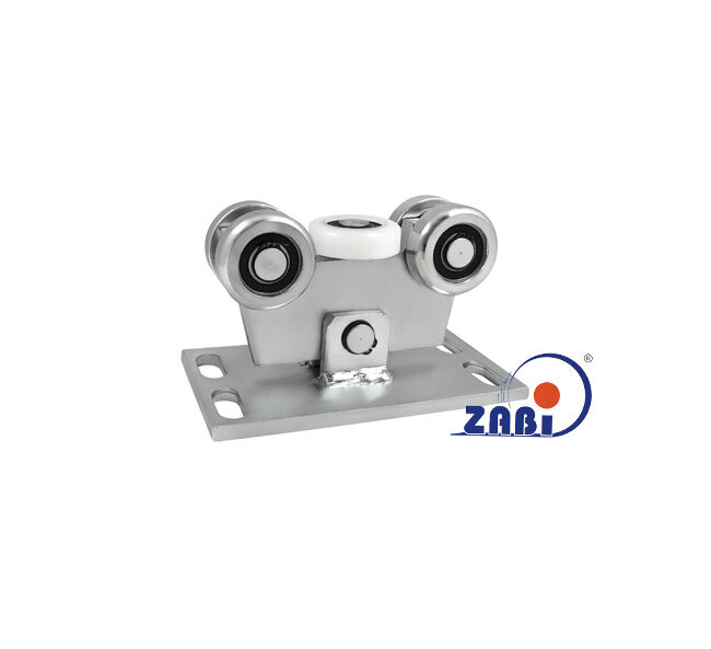 Carriages and gate accessories, Carragies for sliding gates, Gate Carriages for cantilever truck 70x70 width 4mm with symbol W-5M-70