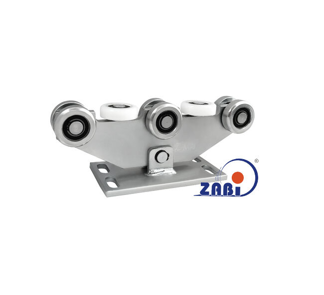 Ролики для откатных ворот, Каретки для откатных воро, Для профиля 70х70 стенка 4мм с обозначением W-8M-70