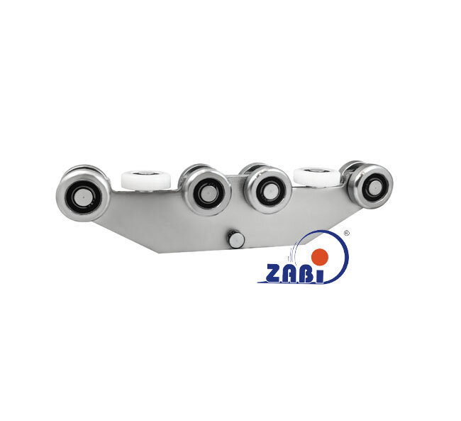 Wózki i akcesoria do bram, Wózki do bram przesuwnych, Do profili 70x70 ścianka 4mm o symbolu WG-10M-70