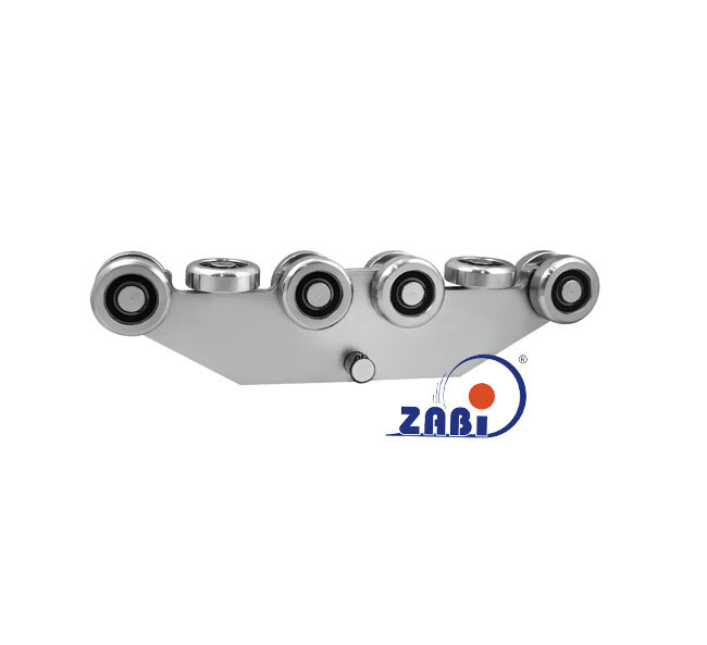 Laufwagen und Zubehör für Schiebetore und Selbsttragendes, Rollwagen für Tore, Für profile 70x70 dicke 4mm mit dem Symbol WG-10MM-70