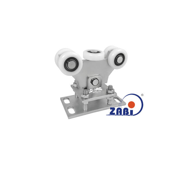 Wózki i akcesoria do bram, Wózki do bram przesuwnych, Do profili 70x70 ścianka 4mm o symbolu WR-5T-70M