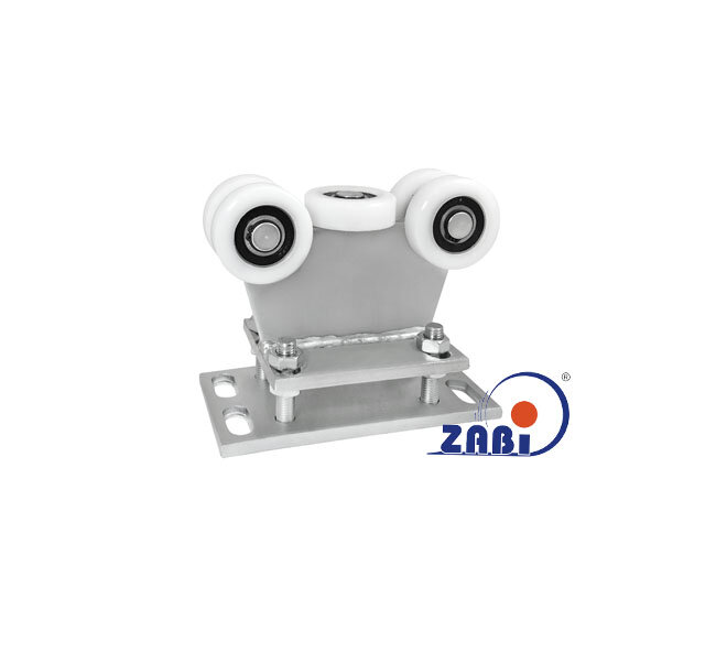 Ролики для откатных ворот, Каретки для откатных воро, Для профиля 80х80 стенка 4мм с обозначением R-5T-80/4