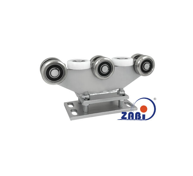 Ролики для откатных ворот, Каретки для откатных воро, Для профиля 80х80 стенка 4мм с обозначением R-8M-80/4