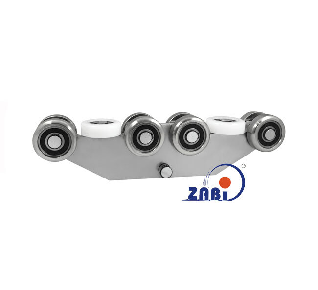 Wózki i akcesoria do bram, Wózki do bram przesuwnych, Do profili 80x80 ścianka 5mm o symbolu WG-10M-80