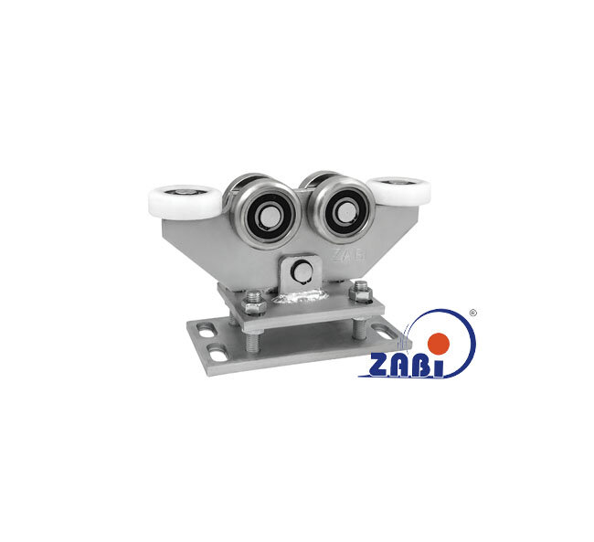 Ролики для откатных ворот, Каретки для откатных воро, Для профиля 80х80 стенка 4мм с обозначением WR-6M-80/4