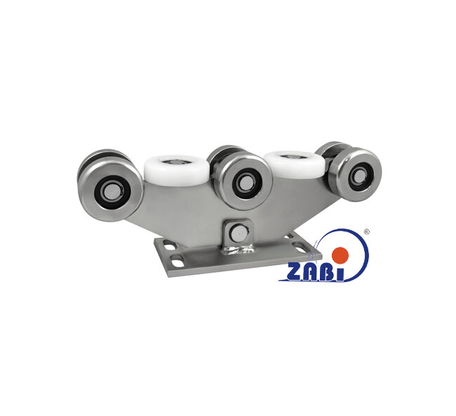 Ролики для откатных ворот, Каретки для откатных воро, Для профиля 90х100 стенка 4мм с обозначением W-8M-90/100