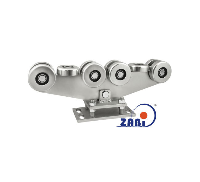 Ролики для откатных ворот, Каретки для откатных воро, Для профиля 100х90 стенка 4мм с обозначением WR-10MM-100/90