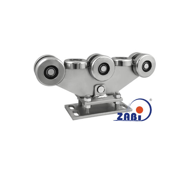 Ролики для откатных ворот, Каретки для откатных воро, Для профиля 100х100 стенка 4мм с обозначением WR-8MM-100