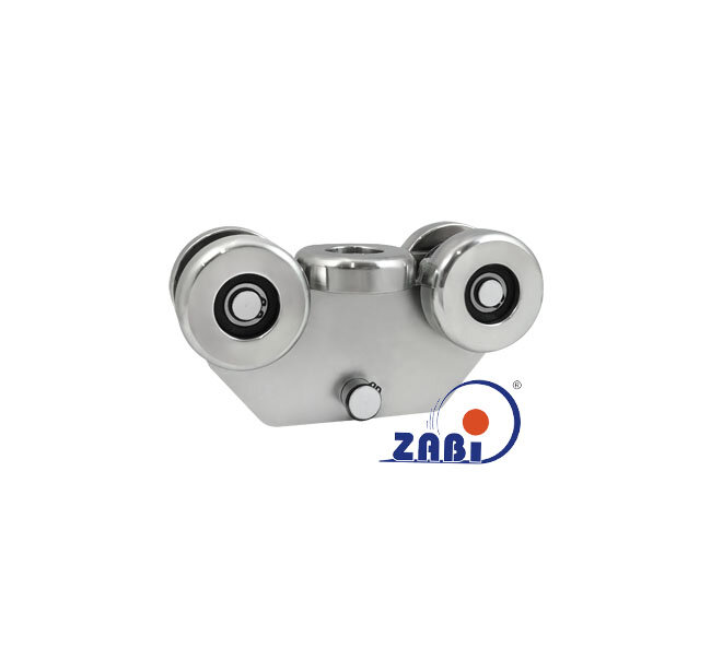 Ролики для откатных ворот, Каретки для откатных воро, Для профиля 100х100 стенка 4мм с обозначением WG-5MM-100