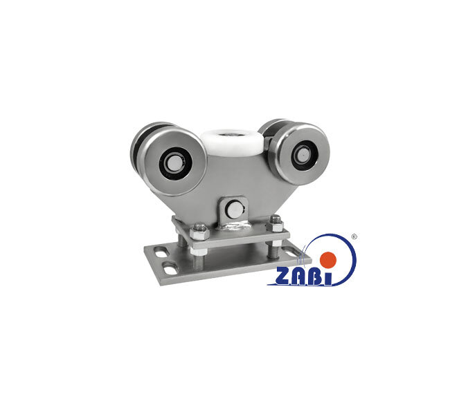 Ролики для откатных ворот, Каретки для откатных воро, Для профиля 100х100 стенка 4мм с обозначением WR-5M-100