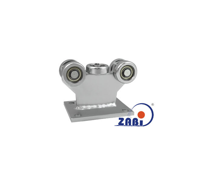 Wózki i akcesoria do bram, Wózki odporne na wysoką temperaturę do 180°C, Do profili 60x60 ścianka 3mm o symbolu 5MM-60E