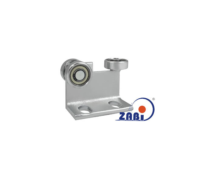 Wózki i akcesoria do bram, Wózki odporne na wysoką temperaturę do 330°C, Do profili 50x50 ścianka 2,5mm o symbolu P-3M-50EE