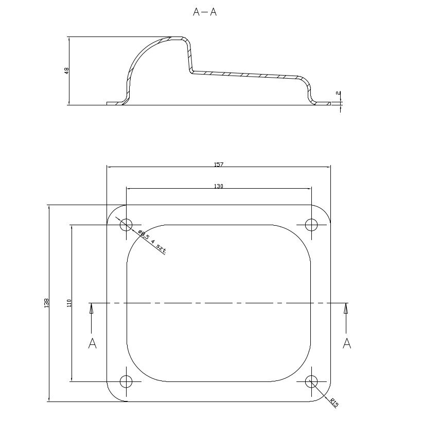 Wózki i akcesoria do bram, Akcesoria do bram, Stoper do bramy skrzydłowej o symbolu SM-158