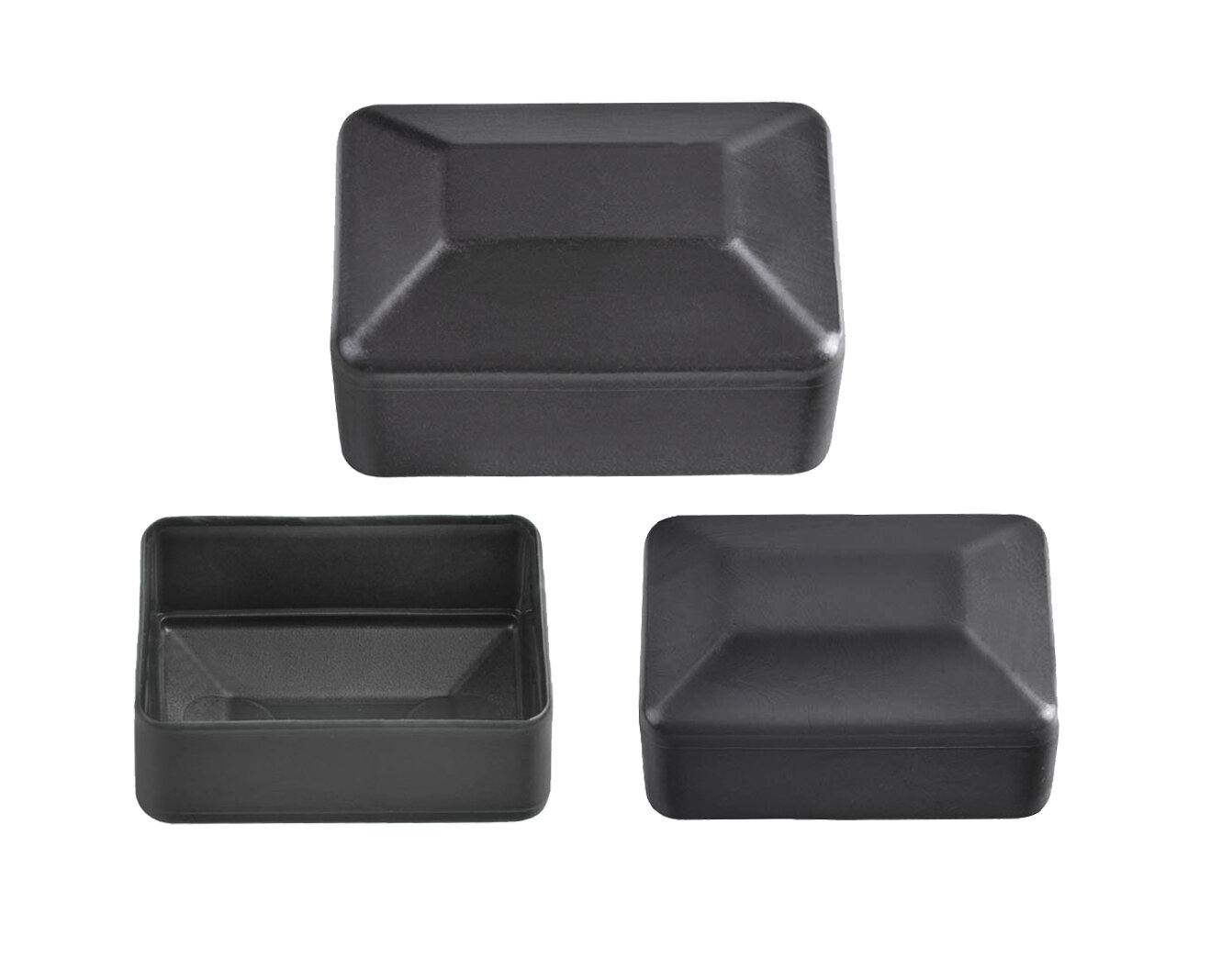 Wózki i akcesoria do bram, Zatyczki, maskownice i nasadki tworzywowe, Nasadki na słupki ogrodzeniowe prostokątne o symbolu NSP 40X60