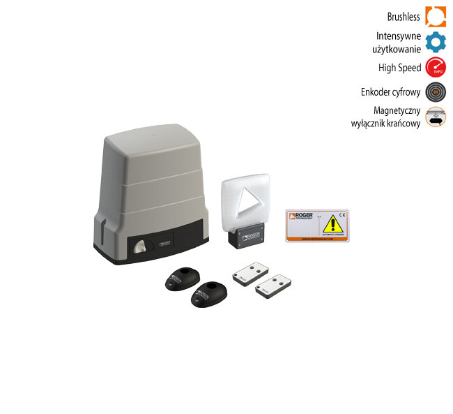 , Napędy do bram, Automaty do bram przesuwnych o symbolu KIT BH30/610/HS/F