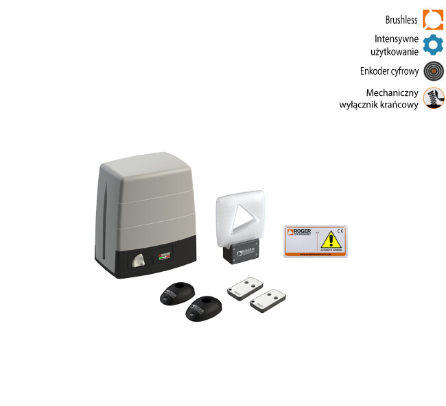 , Napędy do bram, Automaty do bram przesuwnych o symbolu KIT BM30/400/F