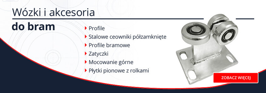 Wózki i akcesoria do bram